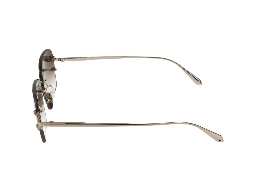 Linda Farrow Sunglasses Linda Farrow Lfl1476 Sasha C1 Yellow Gold/Light Gold 58/17/145