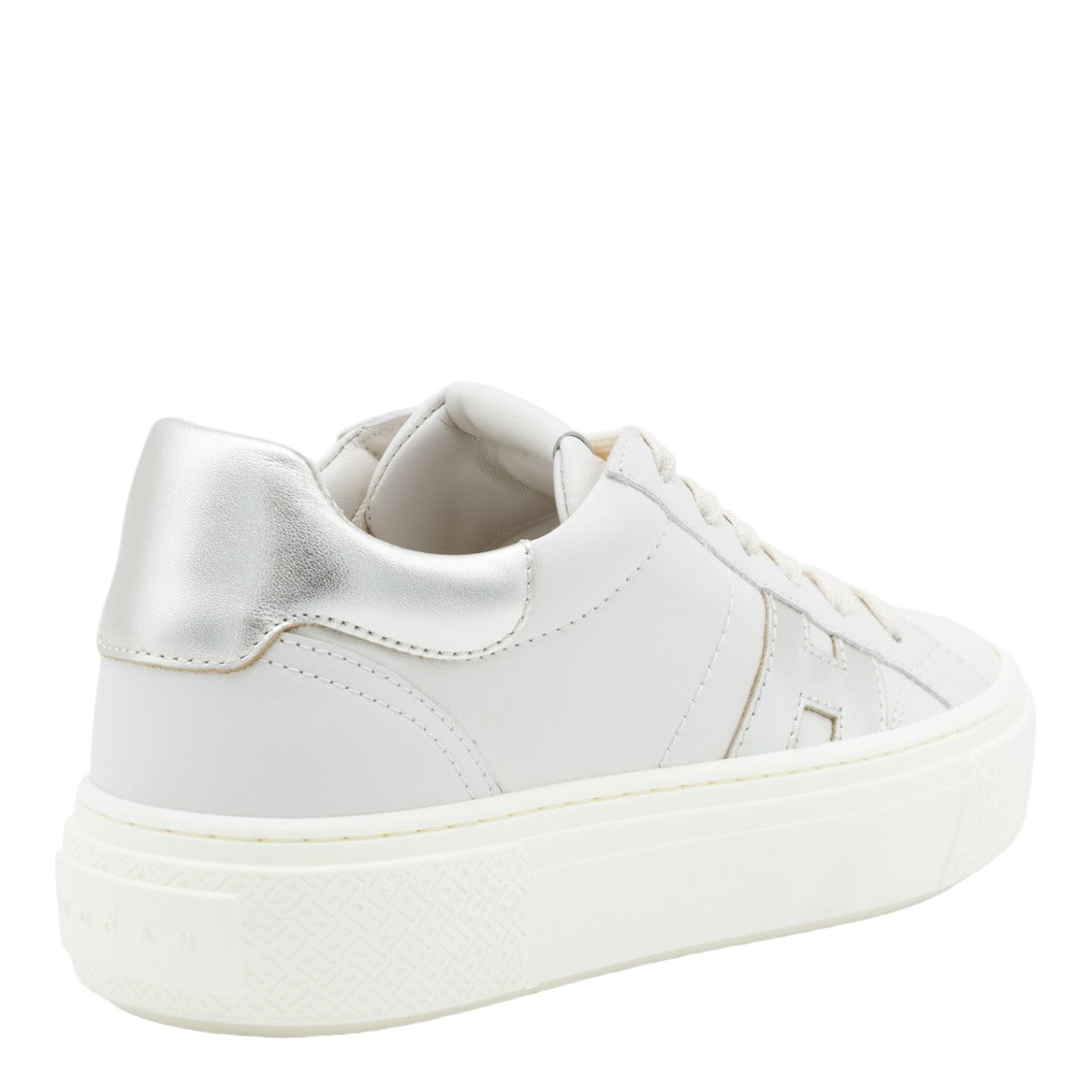 Hogan Low-Top Sneakers With Metallic Accents And Platform Sole