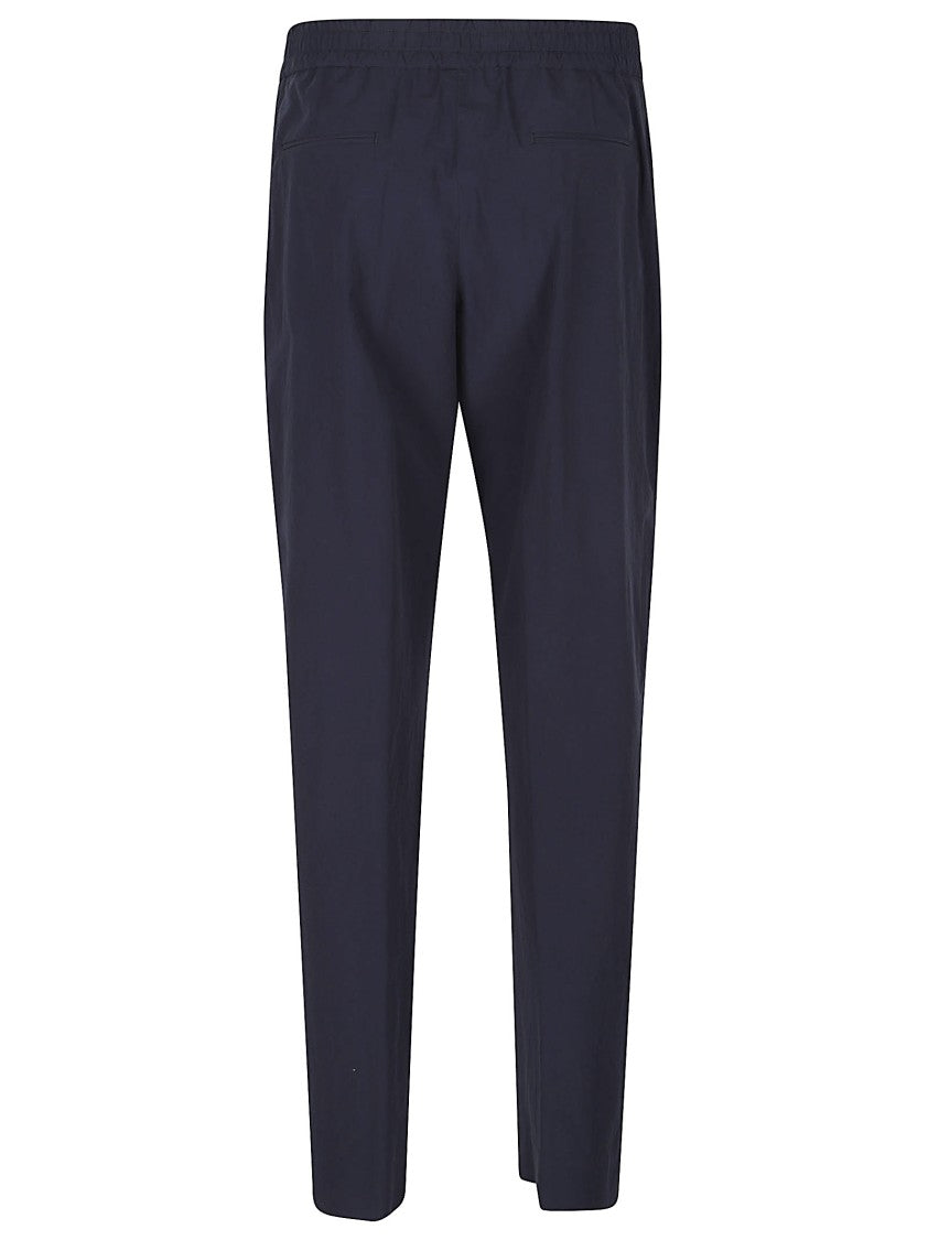 Pt Torino Erika Cropped Tapered Cotton Drawstring Pants