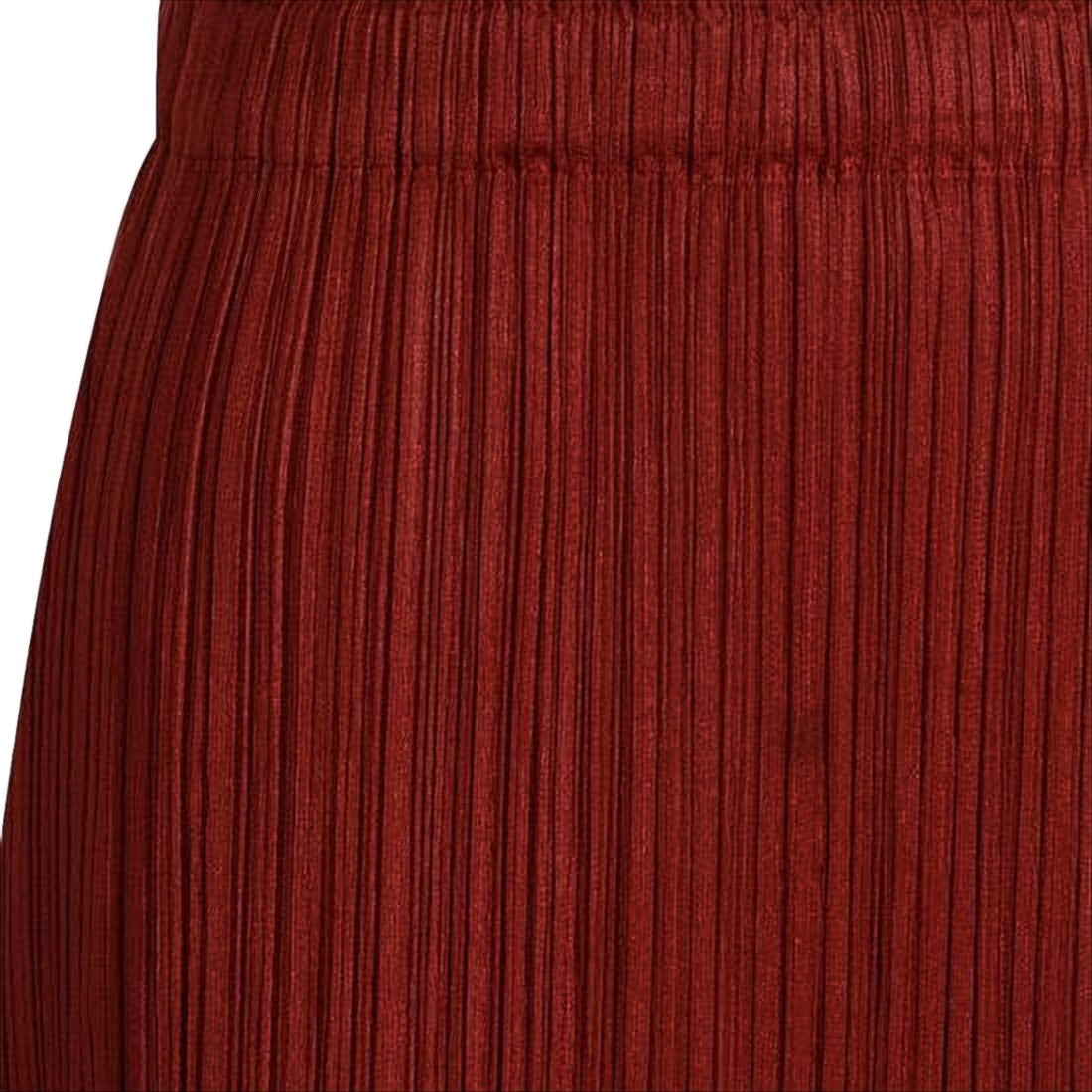 Pleats Please Brown Midi Skirt
