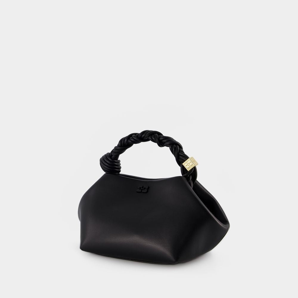 Ganni Bou Crossbody Bag - Leather - Black