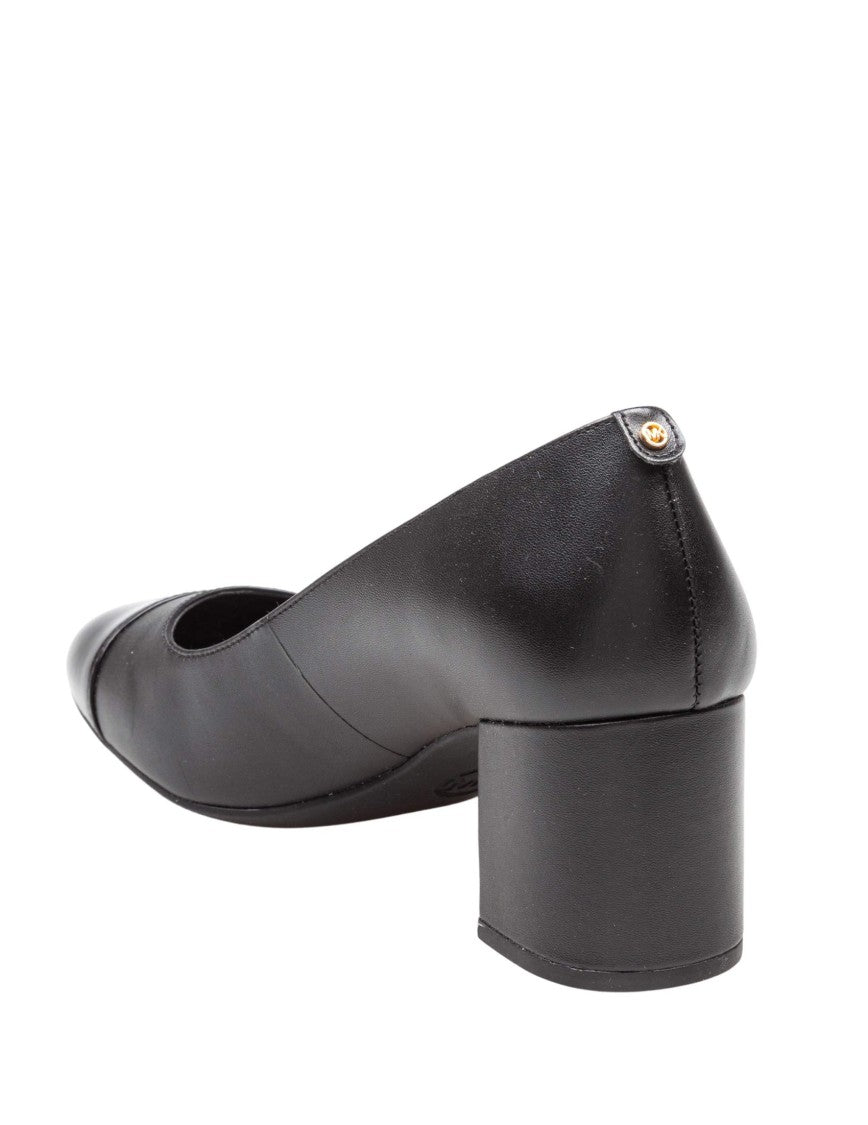 Michael Kors Black Perla Flex Leather Pumps