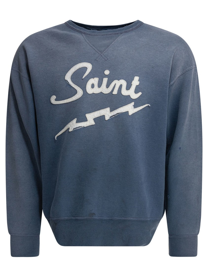 Saint Mxxxxxx Relaxed Fit Cotton Sweatshirt