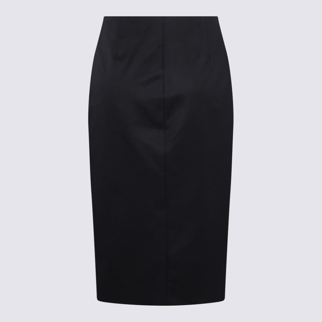 Givenchy Knee-Length Tailored Pencil Skirt With Gold Button Closure