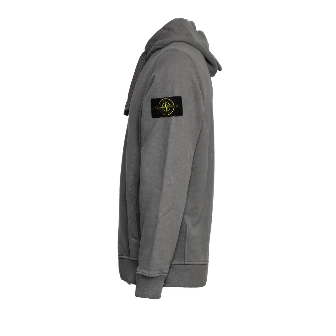 Stone Island Brushed Organic Cotton Fleece Sweatshirt