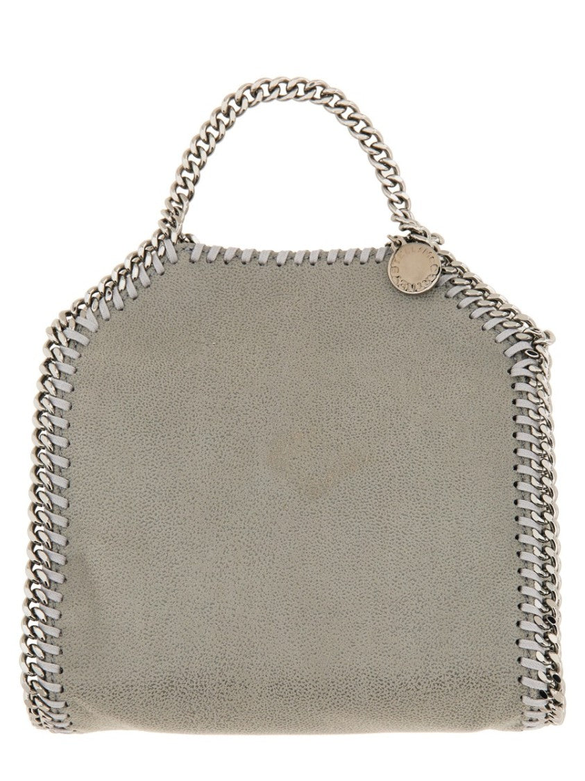 Stella Mccartney Falabella Tiny Silver Chain Tote Bag