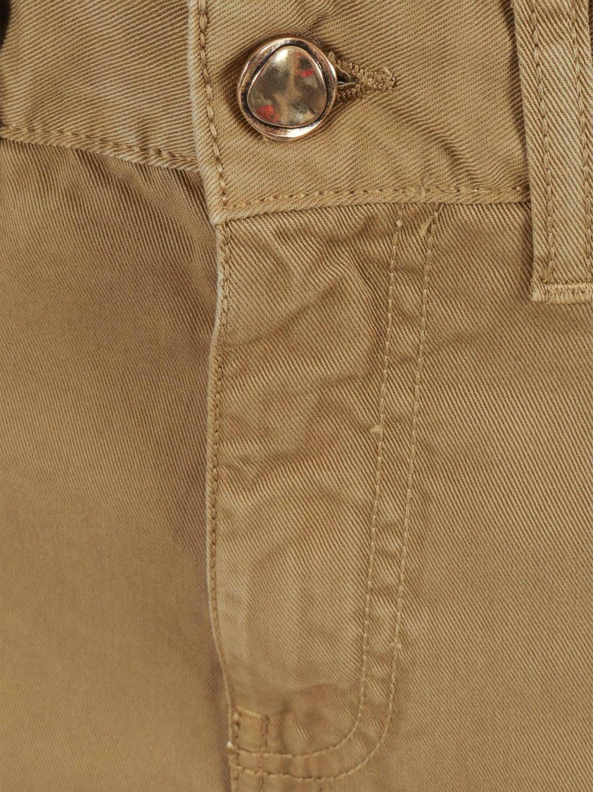 Briglia Relaxed Fit Brown Five Straight-Leg Pants