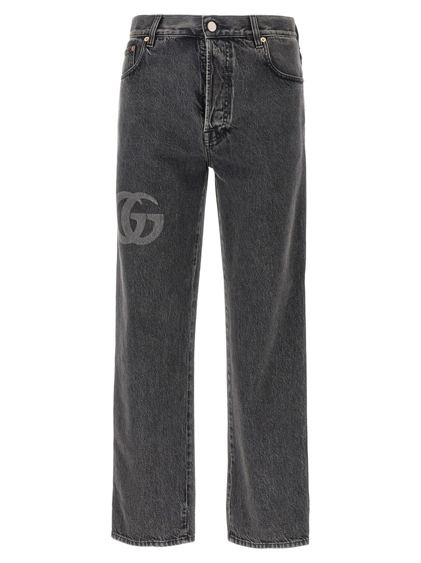 Gucci Lasered Double G Jeans