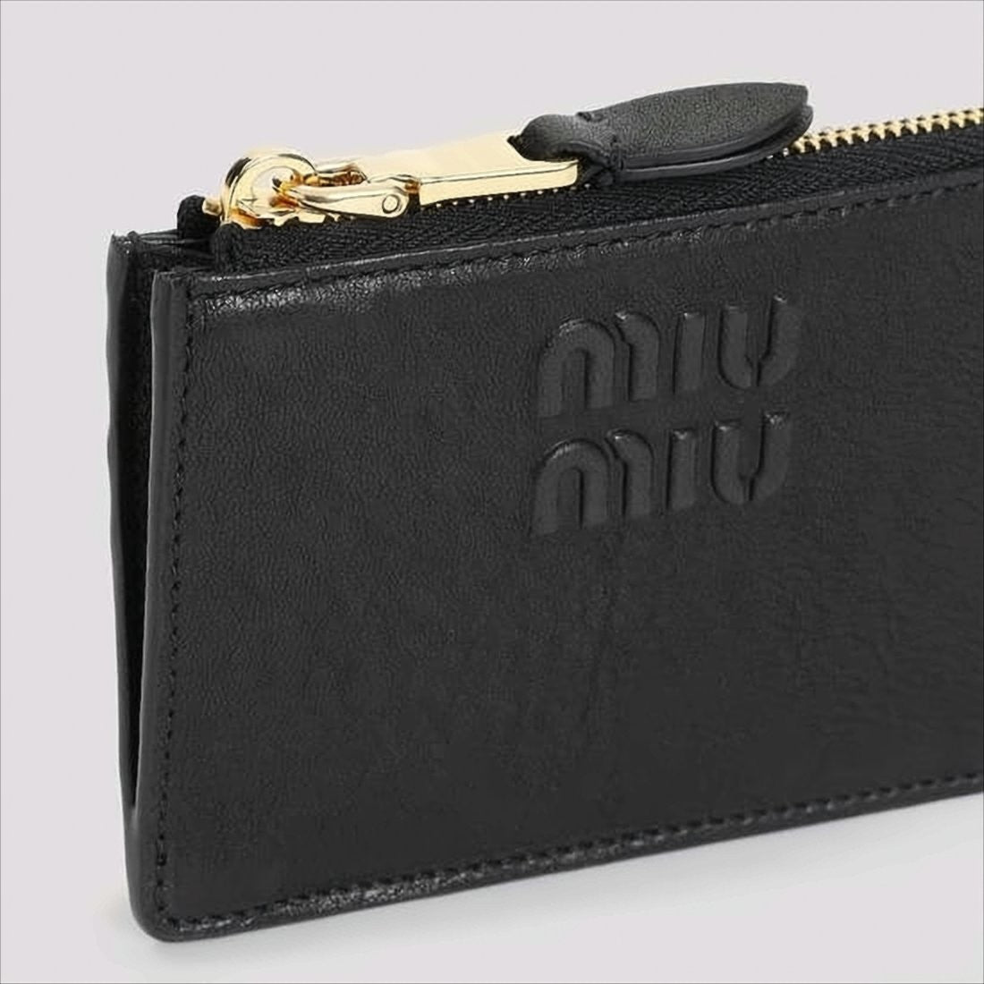 Miu Miu Rectangular Nappa Leather Wallet