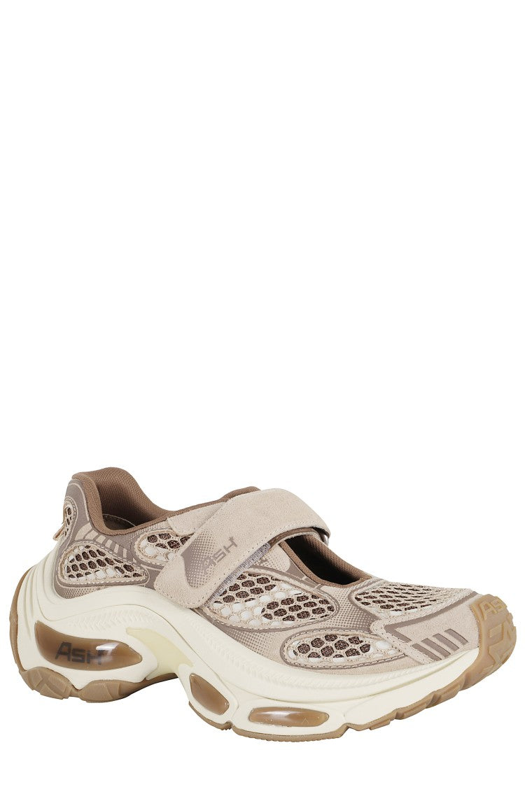 Ash Technical Fabric Sneakers With Suede Closure