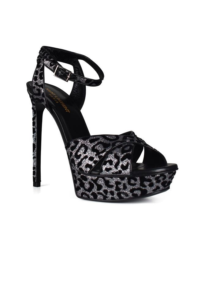 Saint Laurent Tribute Sandals Bianca