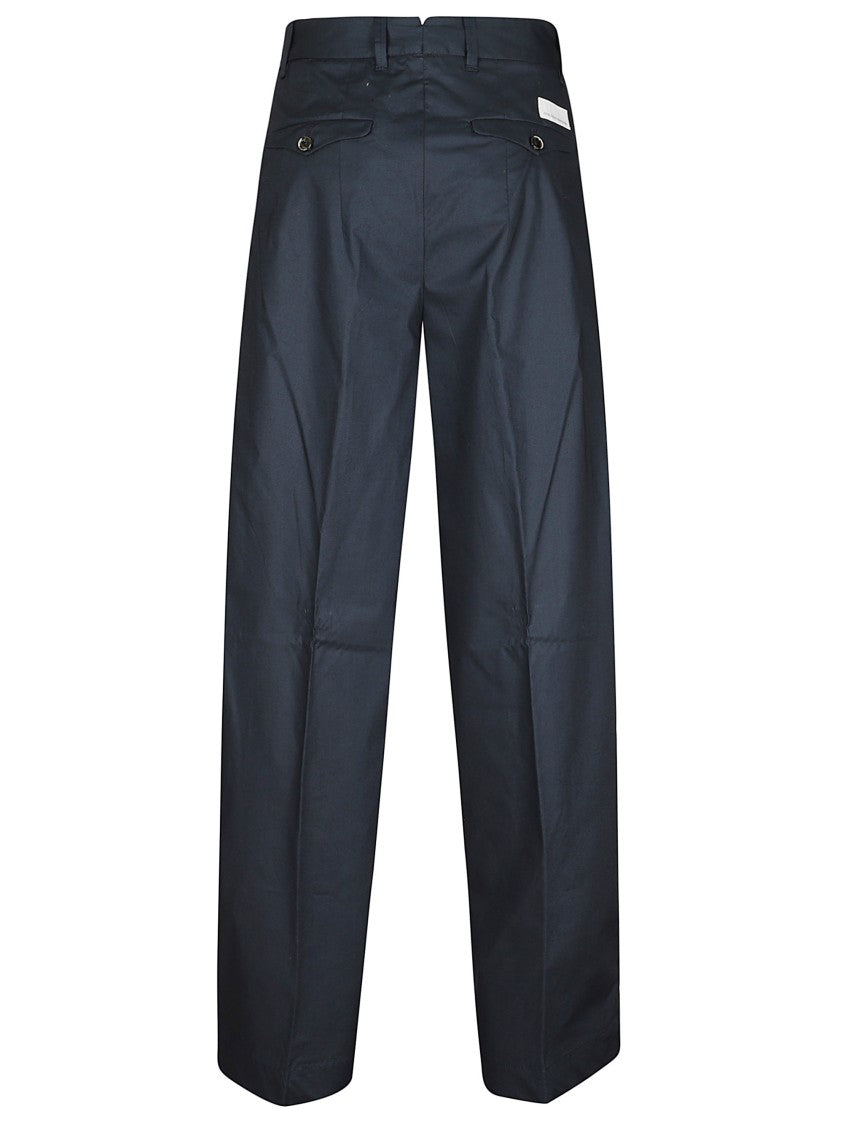 Nine In The Morning Straight-Leg Tailored Logo Detail Pants