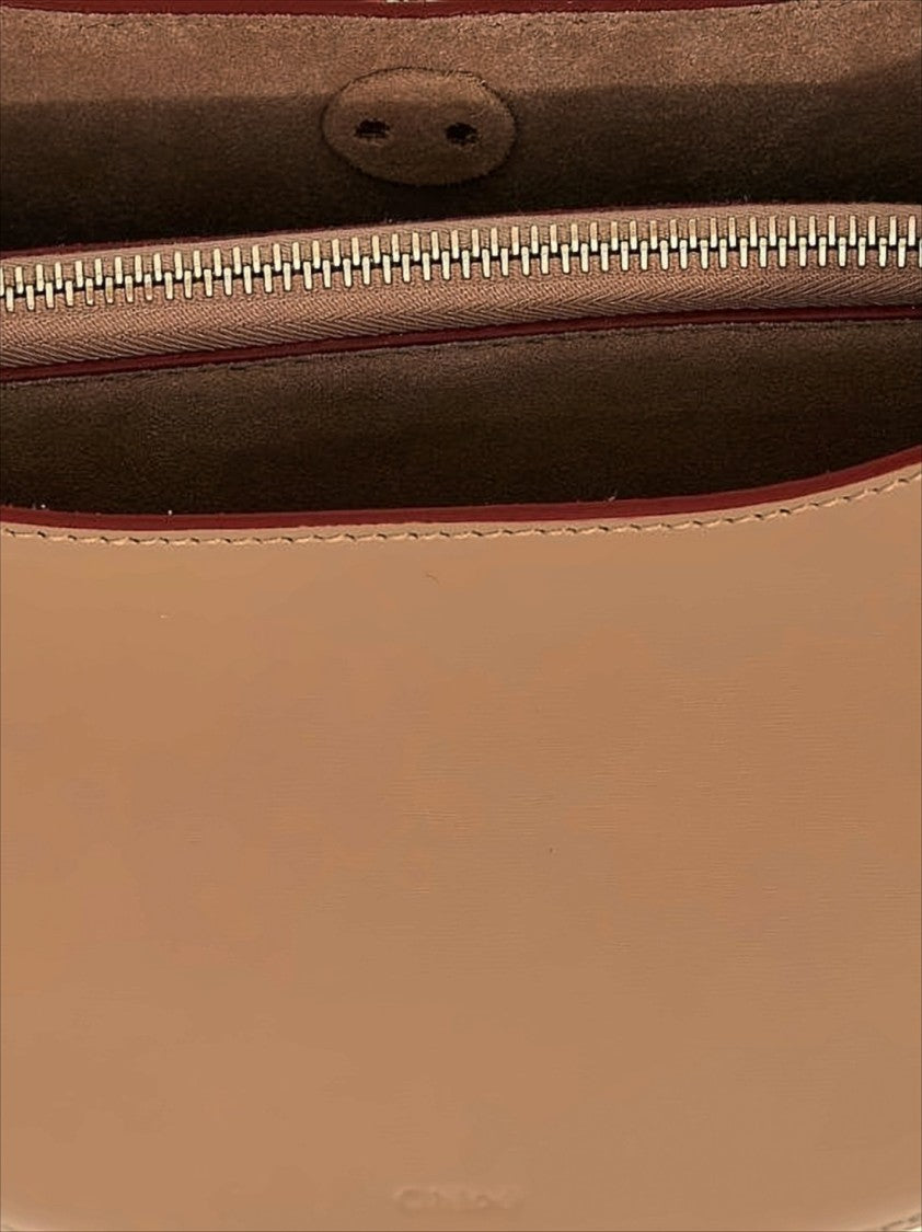 Chloé Crescent-Shaped Calf Leather Tote Bag