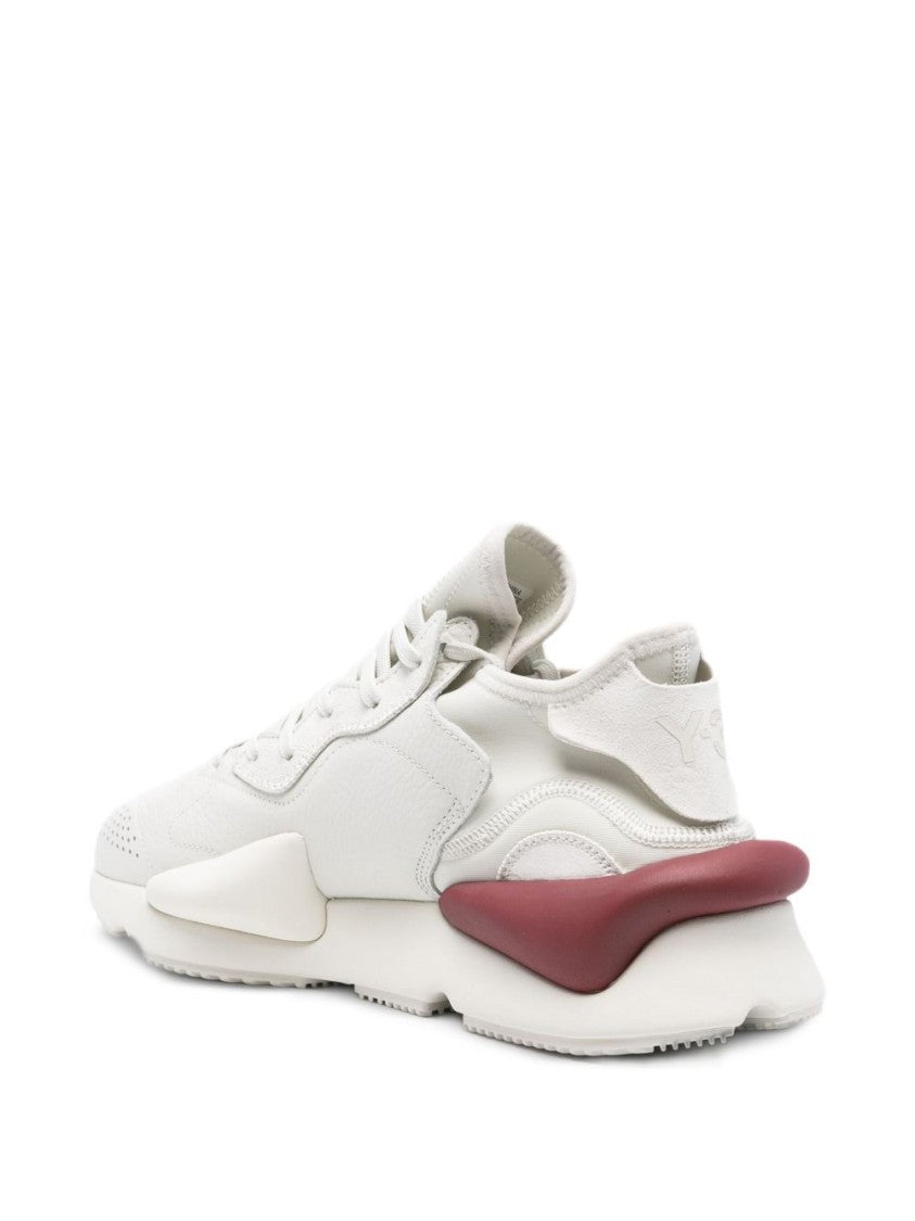 Y-3 Y-3 Sneakers With Distinctive Maroon Accent