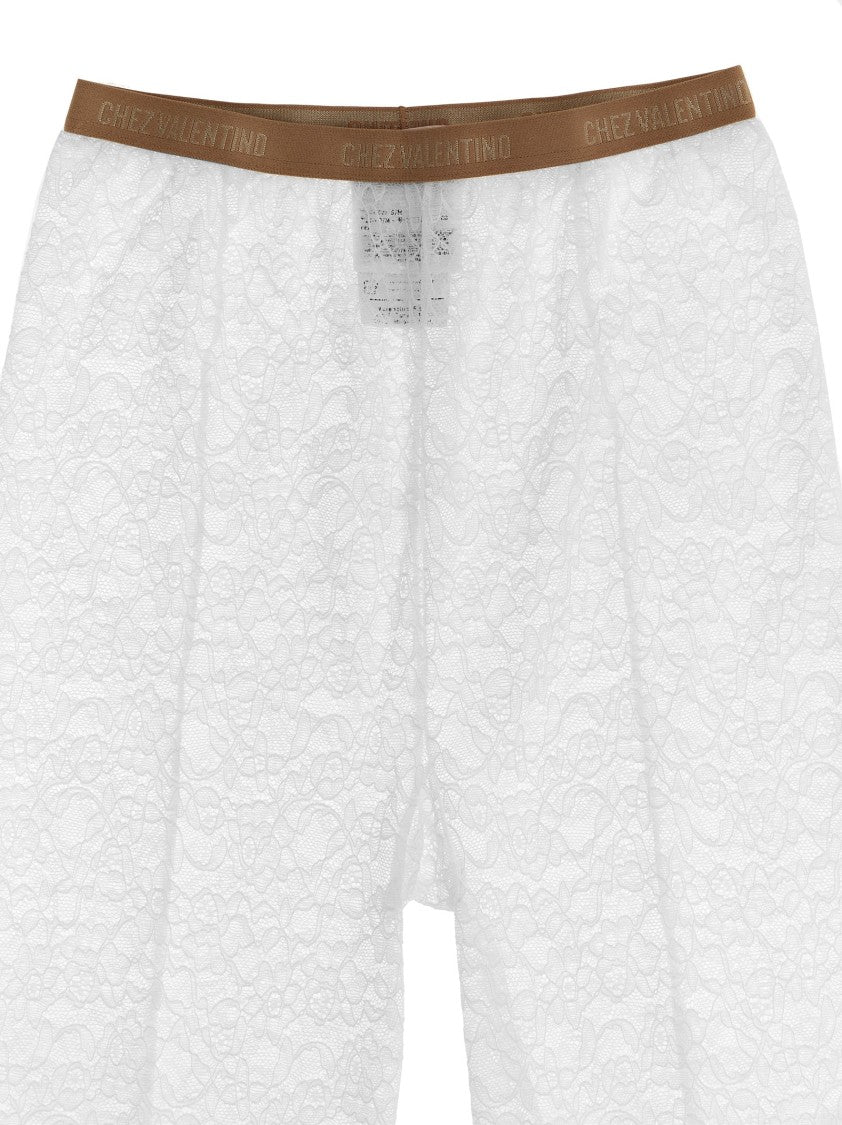 Valentino Garavani 'Chez Valentino' Lace Tights