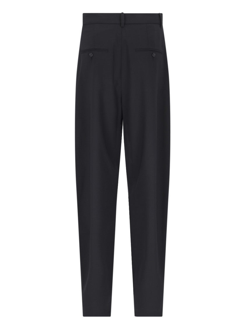 Isabel Marant Tailored Black Virgin Wool Trousers