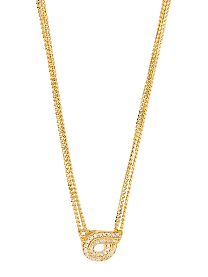 Ferragamo Delicate Gold Pendant Necklace
