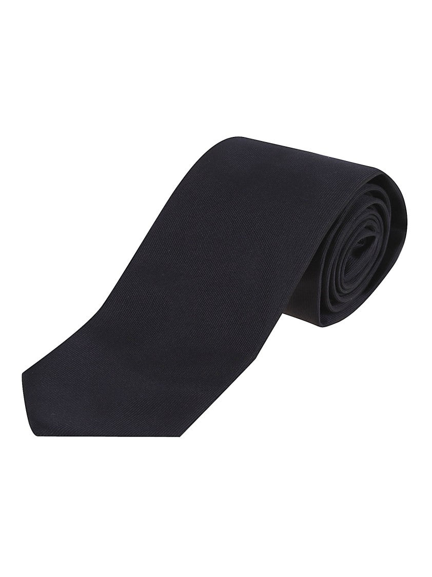 Lardini Silk Tie With Classic Pointed Tip