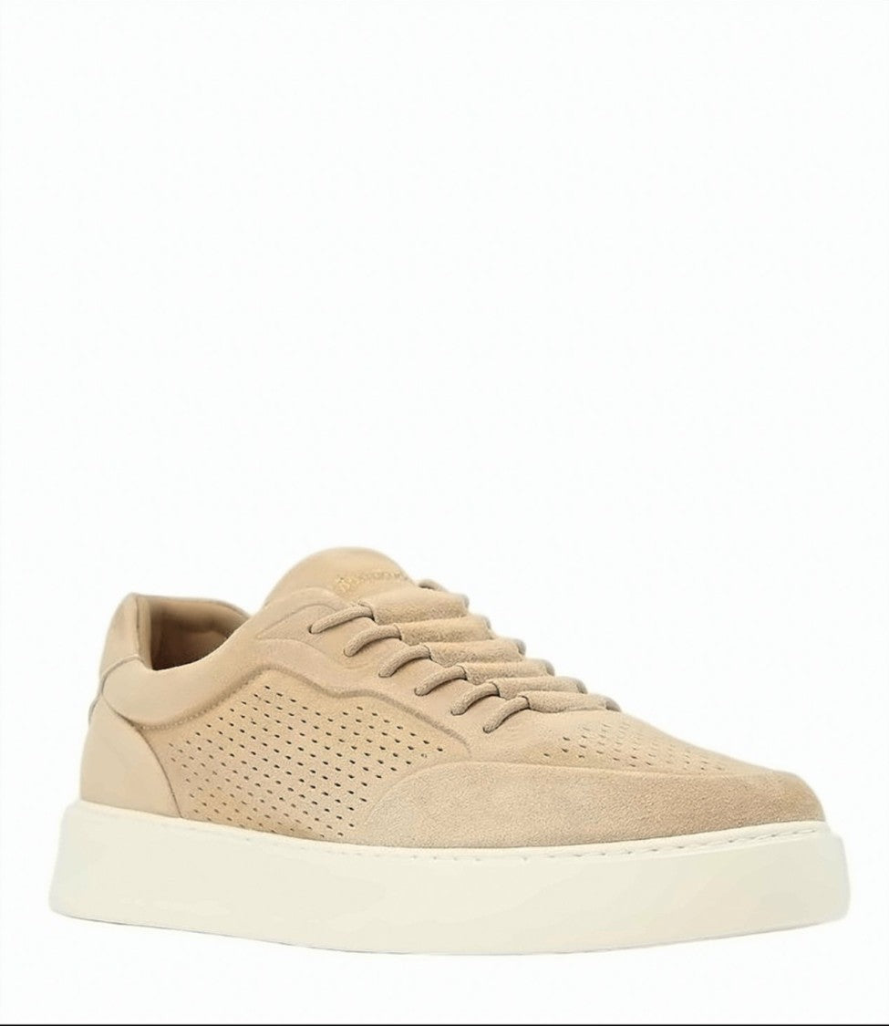 Barracuda Tobacco Suede Slip On Sneakers