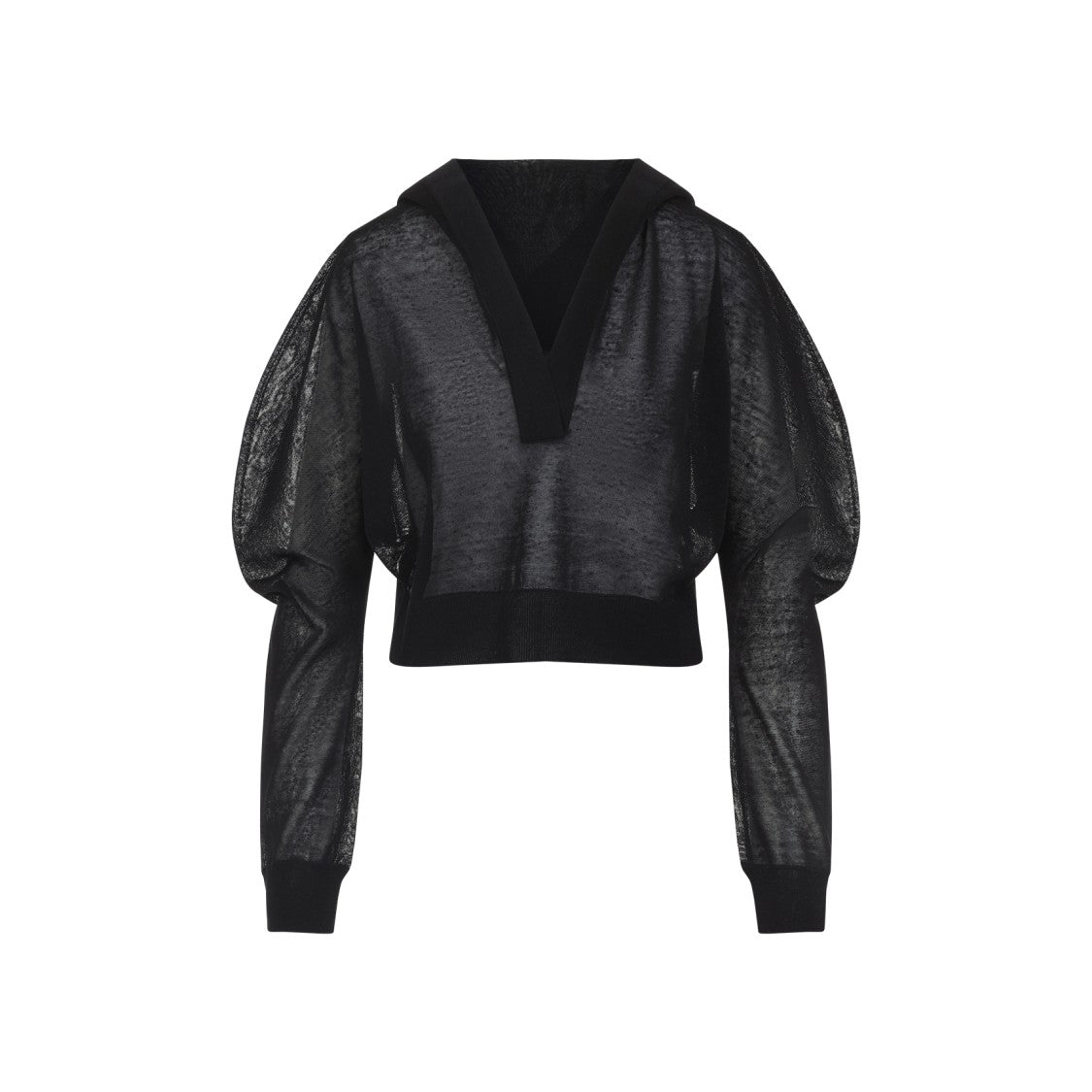 Alaïa Sheer Silk Top