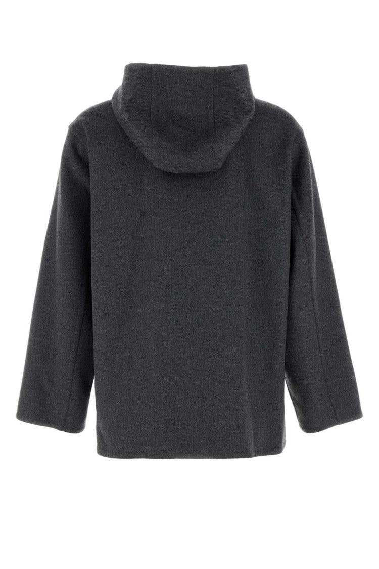 Bottega Veneta Dark Grey Wool Sweatshirt