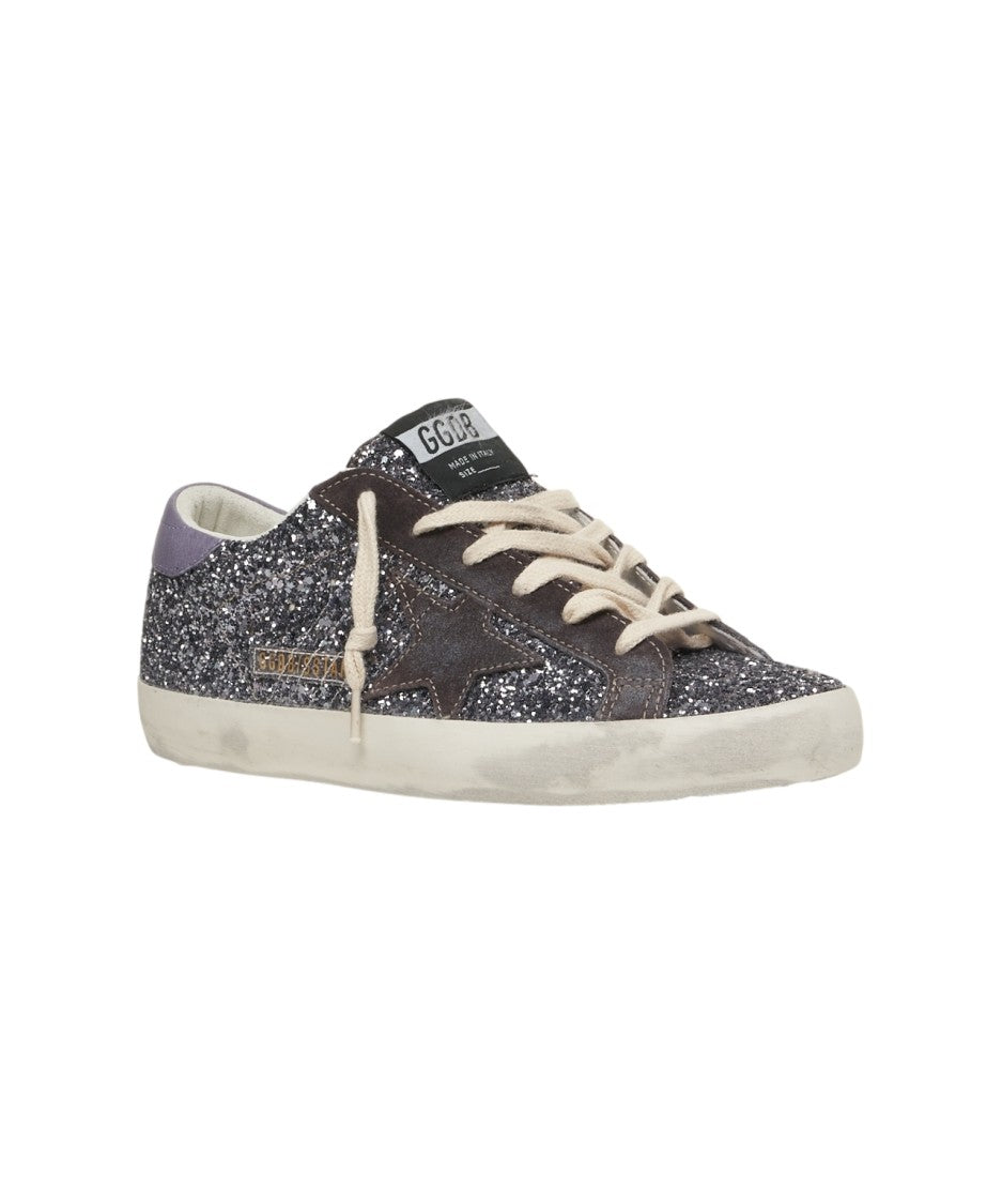 Golden Goose Glitterate 'Super-Star' Sneakers