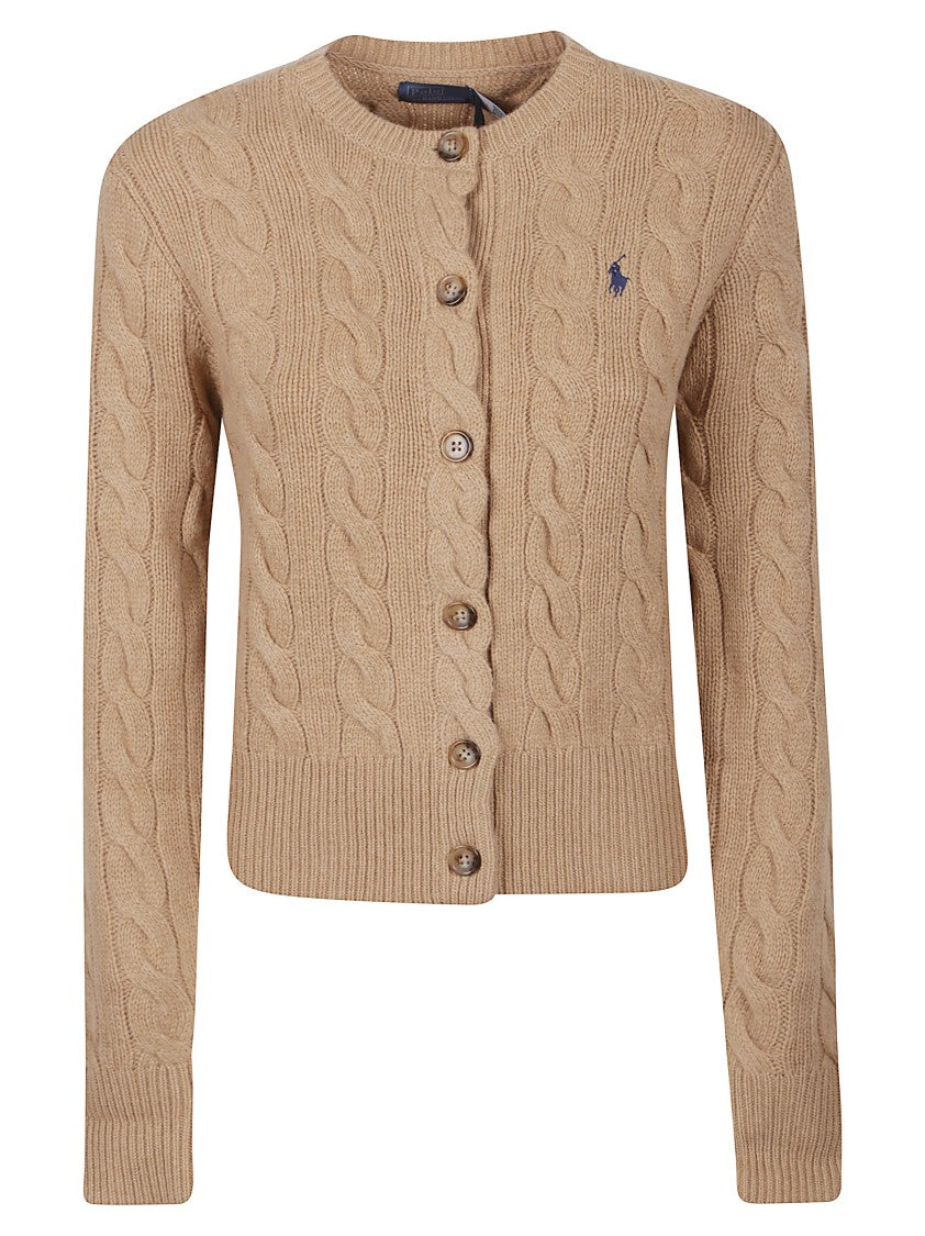 Polo Ralph Lauren Wool-Blend Long-Sleeve Cardigan