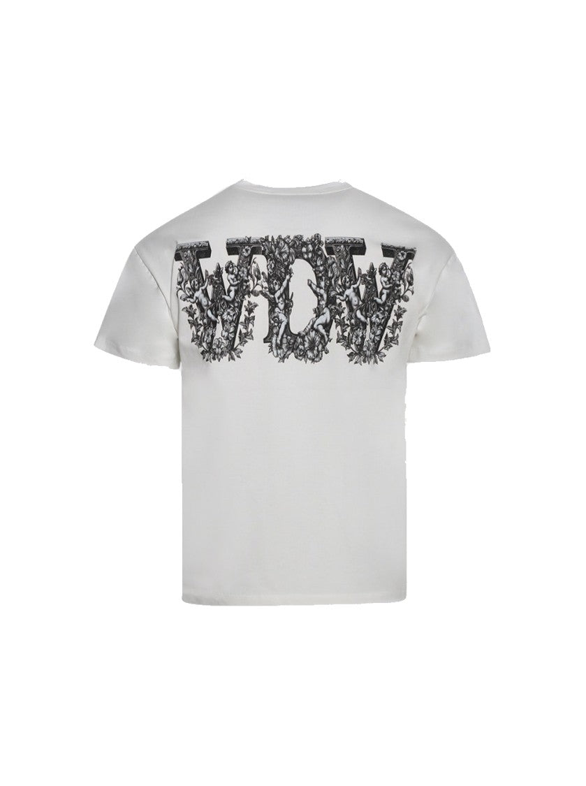 Who Decides War Sacred Heart Tee - Cloud