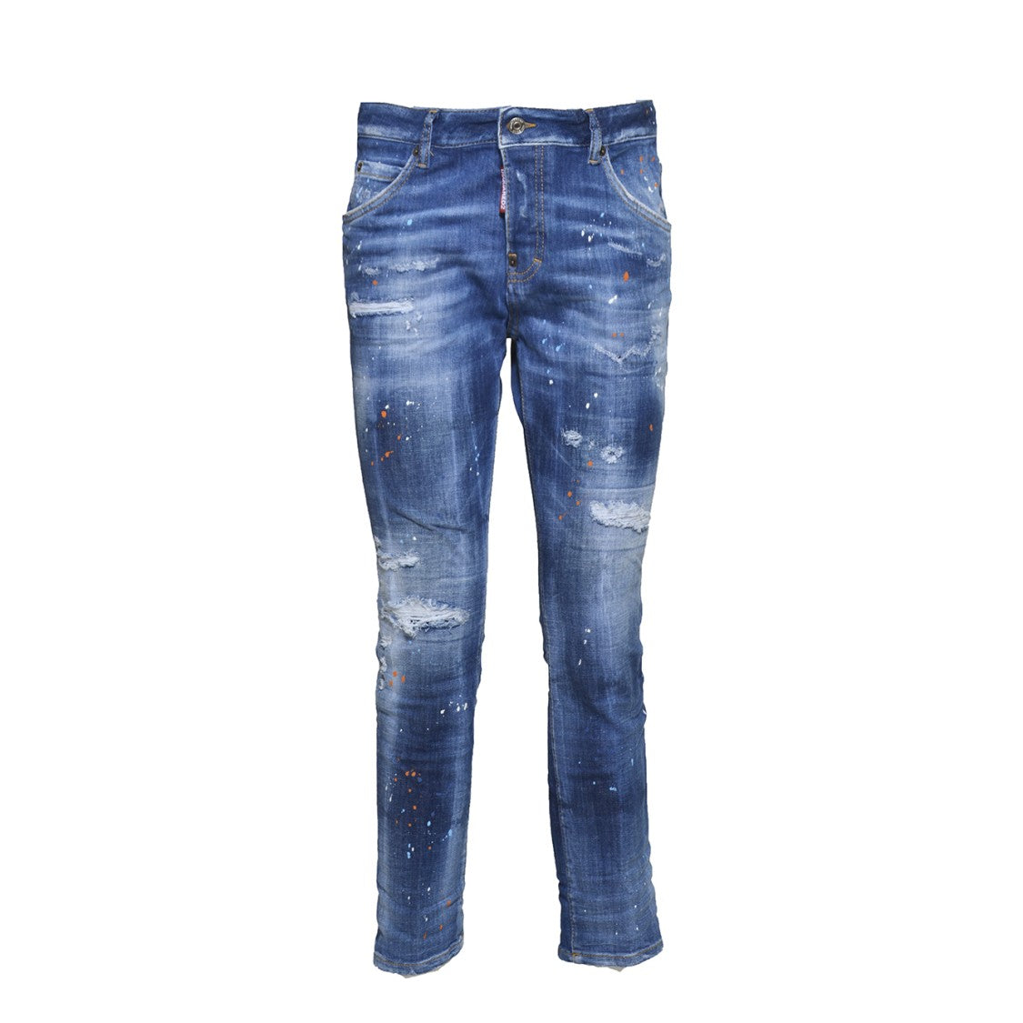 Dsquared2 Cool Girl Jean Blue Denim Patent Effect