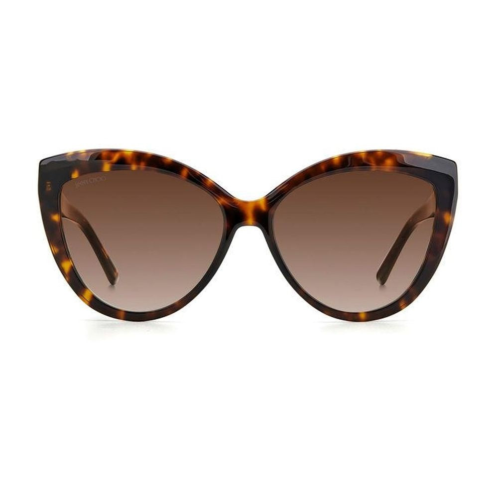 Jimmy Choo Sinnie/G/S Cat-Eye Sunglasses With Cabochon Pearl Accents