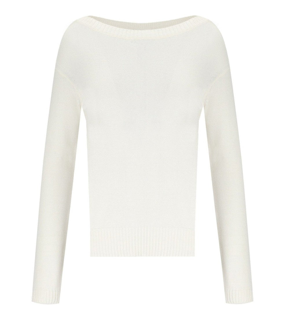 Max Mara Svago White Sweater