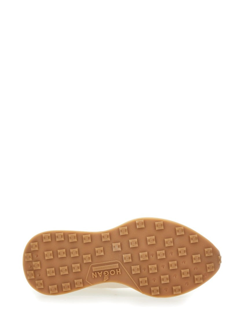 Hogan Textured Leather Sneakers