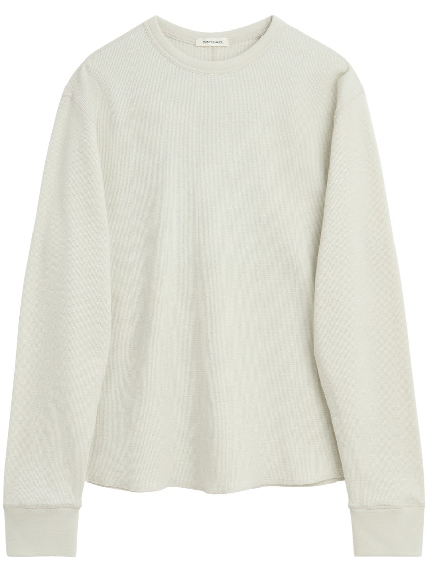 Sunflower Wool Waffle Relaxed Long-Sleeve T-Shirt