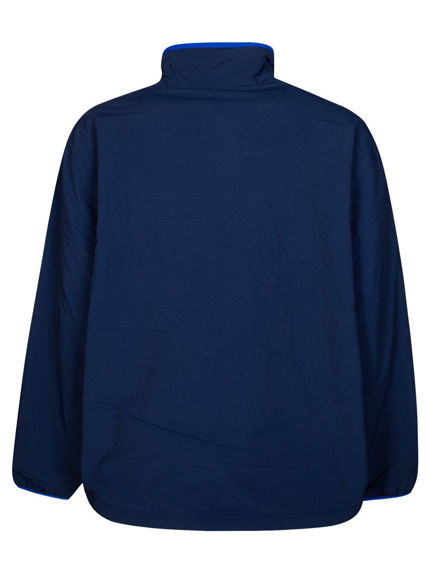 The North Face Dark Navy Reversible Stand Collar Fleece Jacket