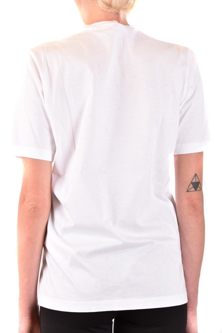 Dsquared2 Classic White T-Shirt Bold Logo Design