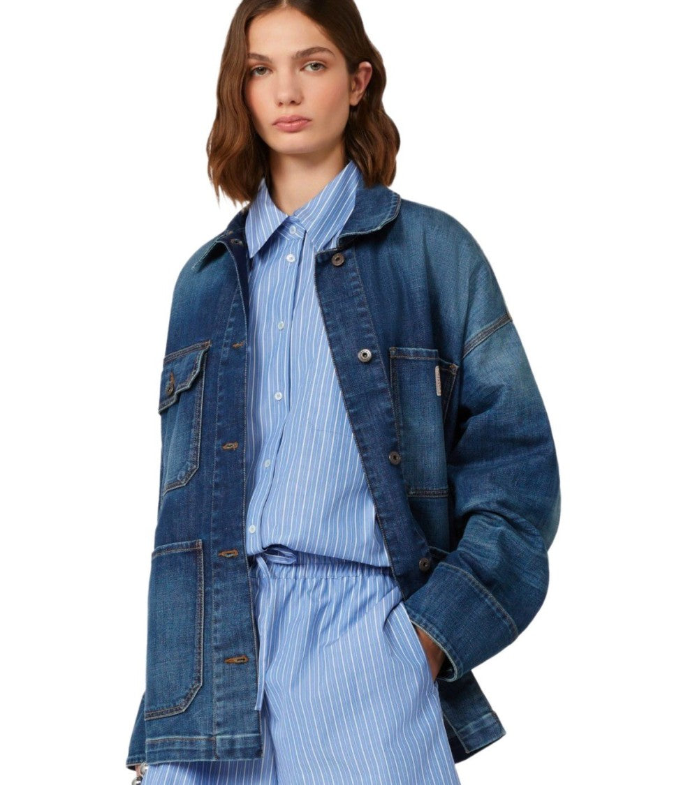Max Mara Aligi Blue Denim Jacket