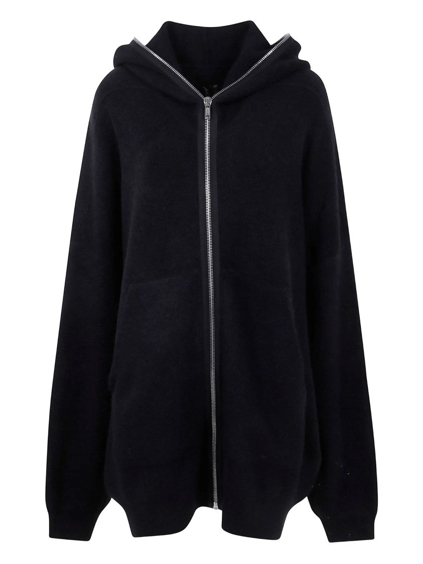 Rick Owens Gimp Relaxed Fit Zip Hoodie