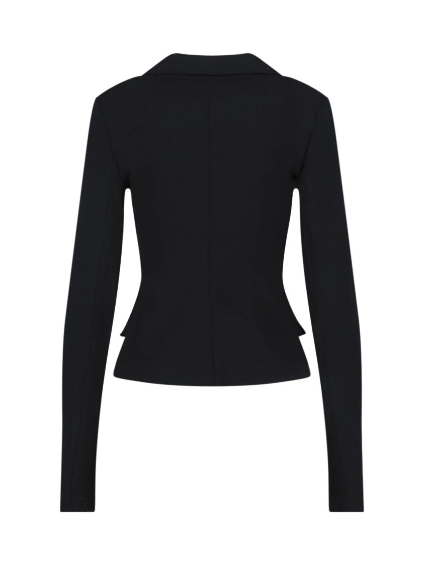 Dolce & Gabbana Tailored Black Jacket With Structured Shoulders