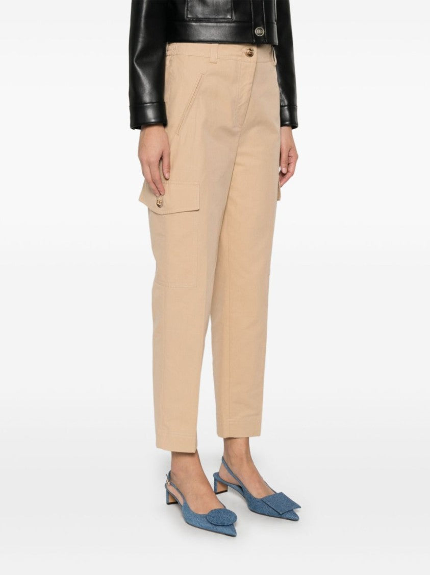 Twin-Set Relaxed Fit Tapered Pants
