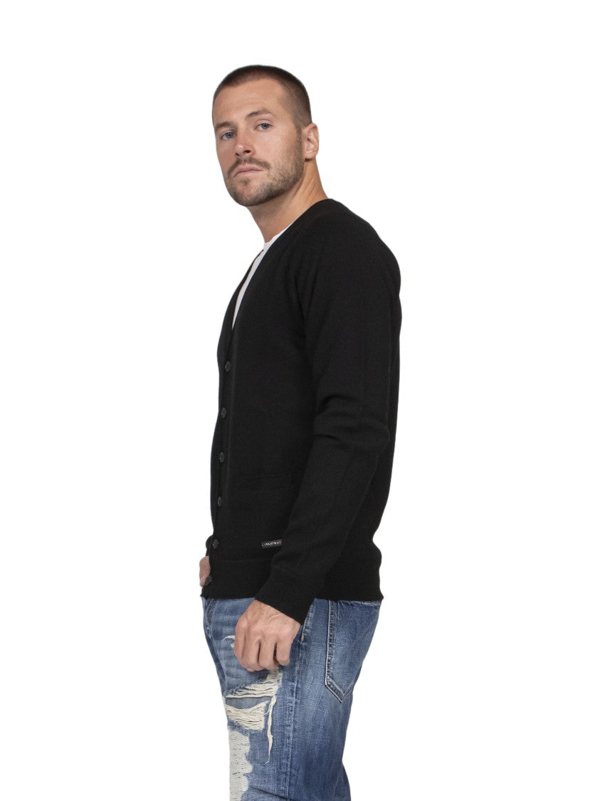 Dsquared2 V-Neck Button-Down Cardigan