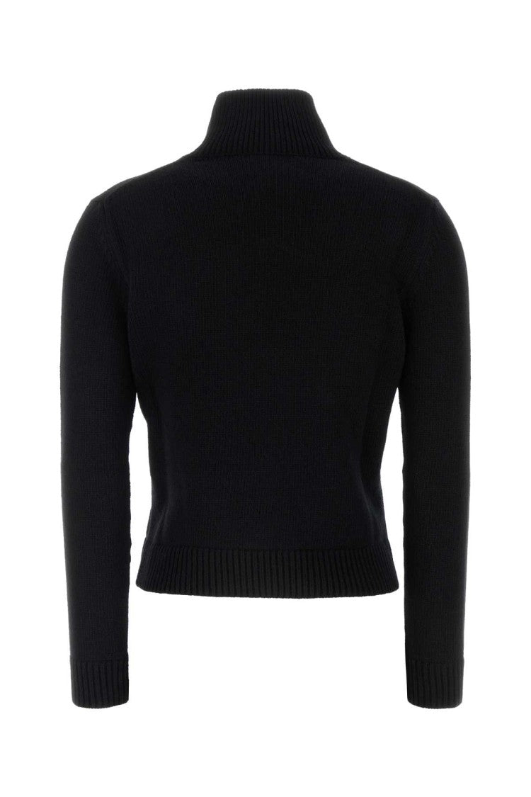 Balenciaga Black Wool Blend Sweater