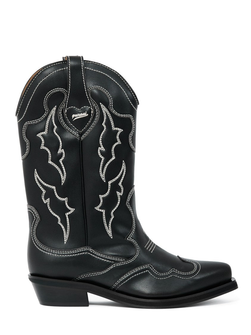 Puraai Classic Rodeo Vegan Leather Boots