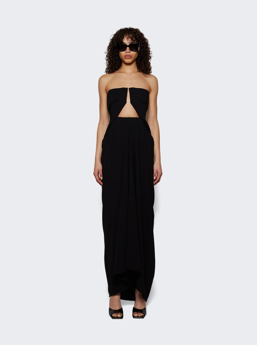 Rick Owens Amphora Prong Gown Black
