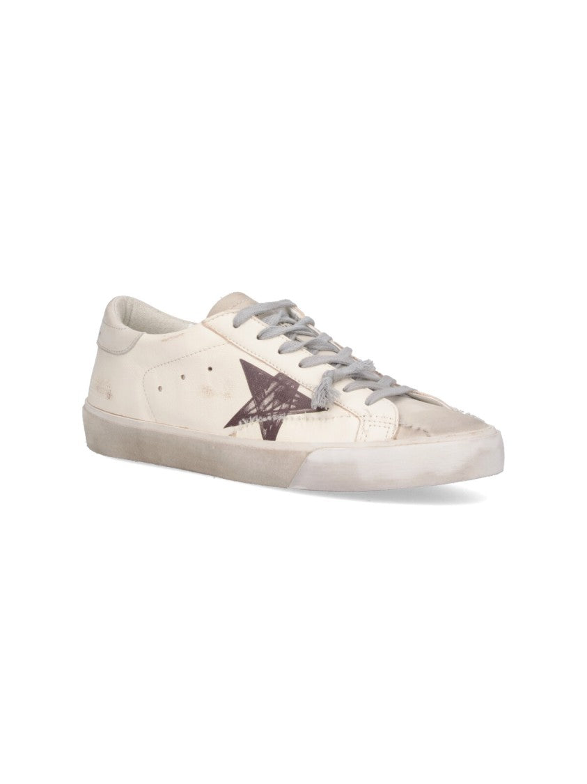 Golden Goose "Super-Star" Sneakers - White