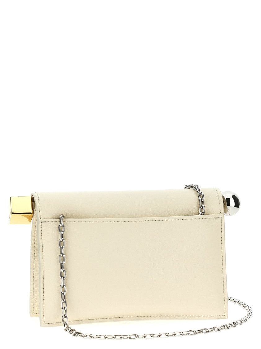 Jacquemus La Petite Pochette Rond Carré' Clutch