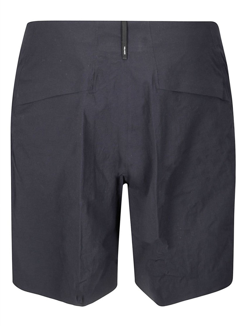 Veilance Concealed Front Fastening Grey Bermuda Shorts