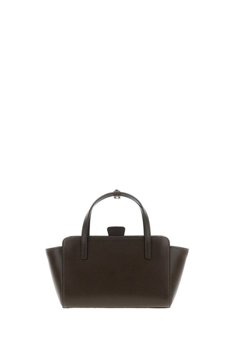 Hidesins Brown Flap S Leather Crossbody Bag