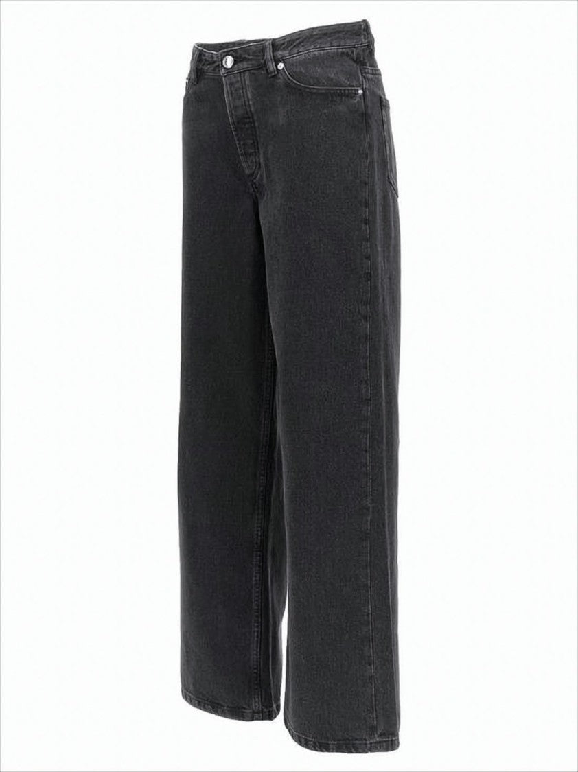 A.P.C. Wide-Leg Cropped Denim Pants With Vintage Charm