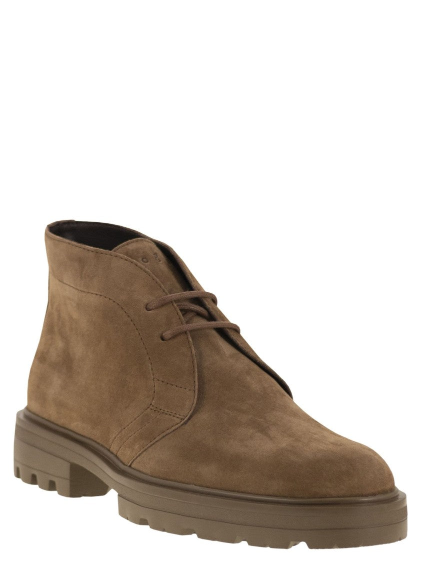 Hogan H673 - Lace-Up Ankle Boot