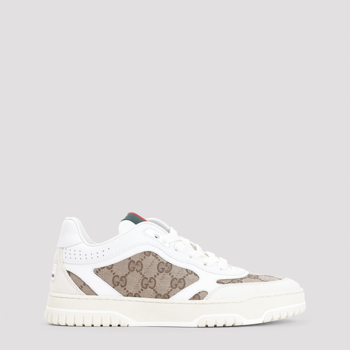 Gucci Re-Web Trainer In Original Gg Canvas